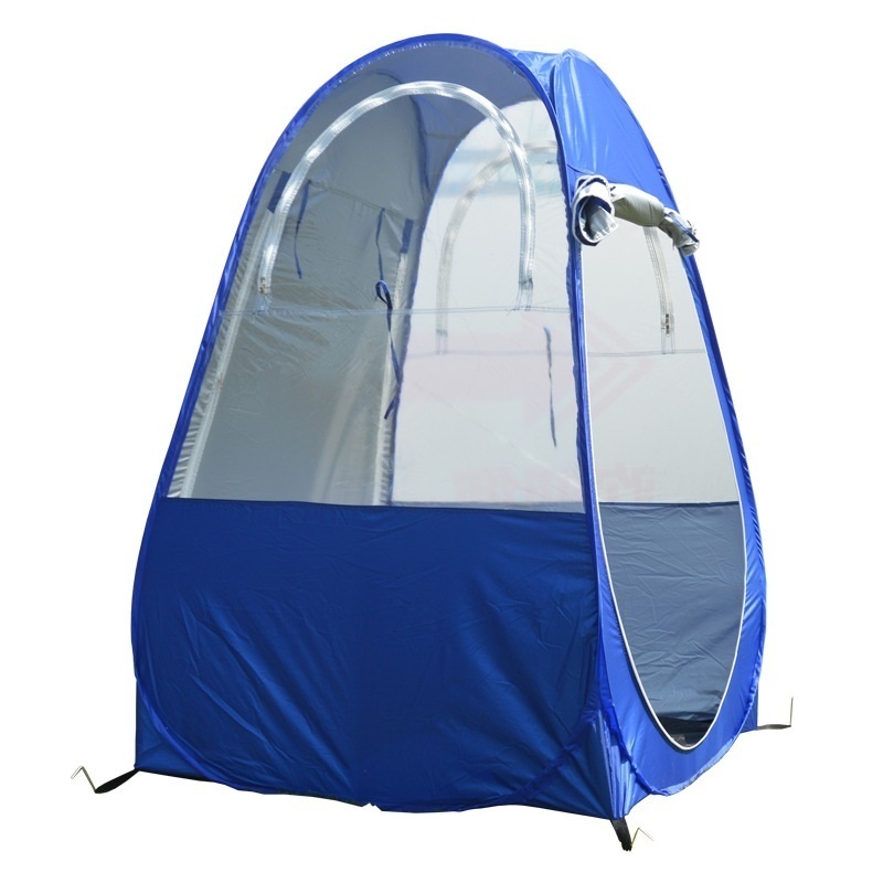 Cheap Goat Tents Outdoor Single Tent Fishing Mountaineering Camping Tent Waterproof Sunscreen Warm Automatic Speed Open Windproof Wigwam Tents 